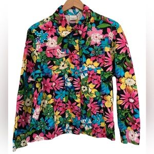 Carolina Colours Plus Vintage Floral Jacket 18/20